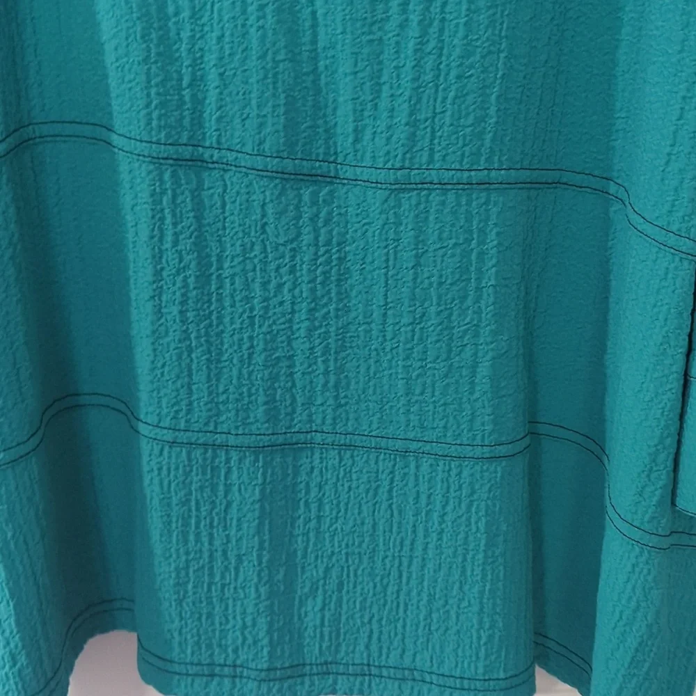 Ali Miles Tunic 3/4 Sleeves NWT XLarge Top - Picture 3 of 9